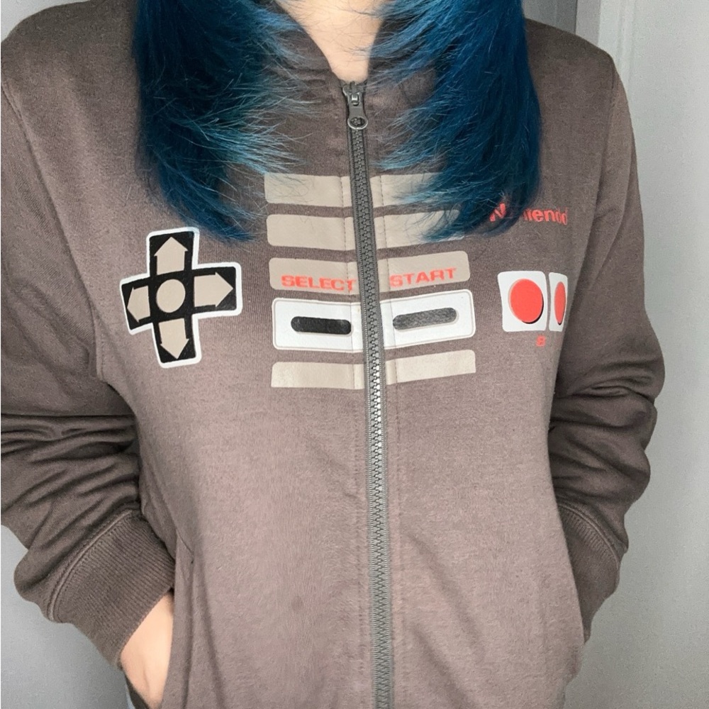 Small Nintendo Zip-up Hoodie